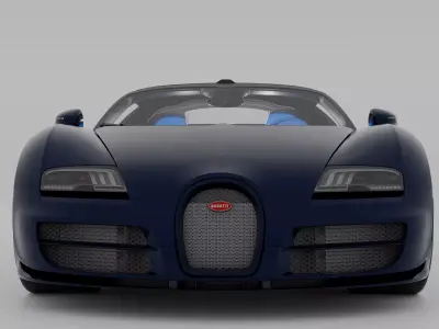 Bugatti Veyron Grand Sport Vitesse 3D model