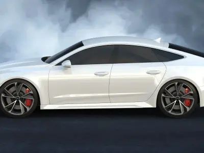 2020 Audi RS7 Sportback 3D model