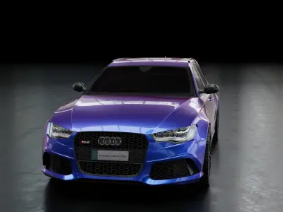 Audi RS6 3D model