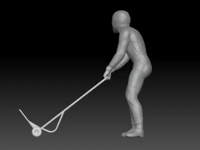 FORMULA ONE PIT STOP 2 3D print model