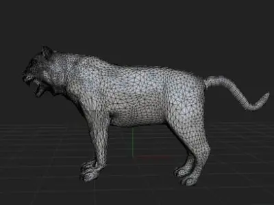 Tiger 3D model