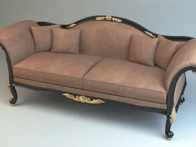 Classic Sofa 3D model
