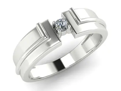 light weight gold diamond rings-C111116SKCH2025987-wt-5-10 3D print model