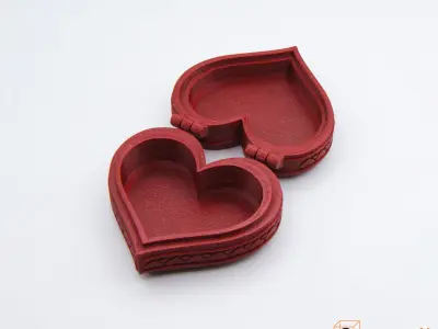 Heart Shaped Box 3D print model