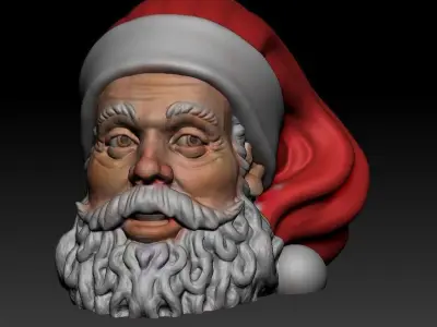 SANTA CLAUS 3D print model 6