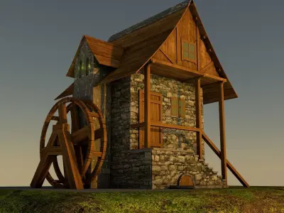 house 3D model shop