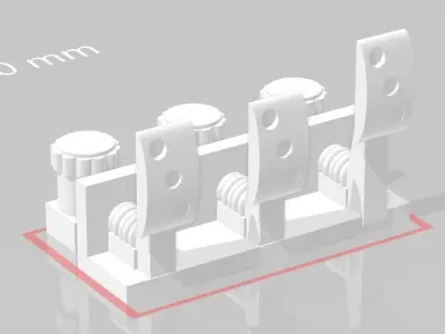 RC 1 10 Pedal Car Accesories 3D print model