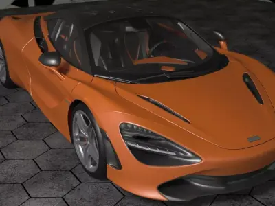Mclaren 720s 3D model
