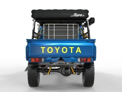 Toyota Land Cruiser Series 79 2023 Pick Up Arb Edition  3D model