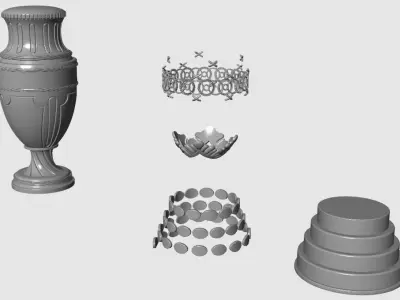 COPA AMERICA 3D print model