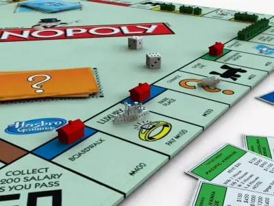 Monopoly Game 3D model