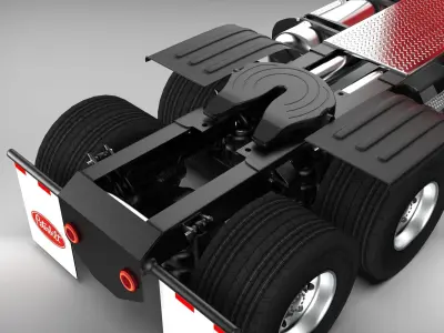 1988 Peterbilt 379 3D model