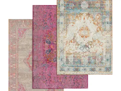 Rug Set 1744 3D model