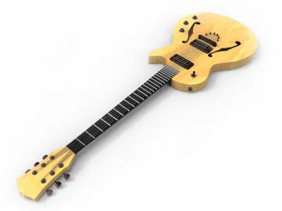 Guitar Free 3D model