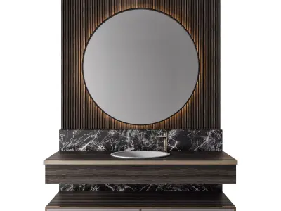 Luxury Bathroom 85 3D model