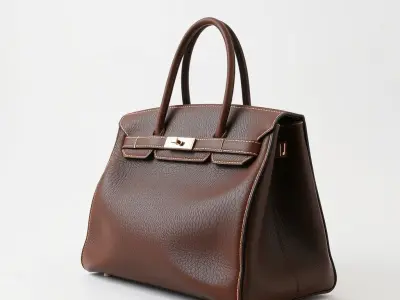 Luxury Handbag Model Pack for D Rendering and Games Low-poly 3D model