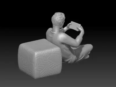 Gaming Consoles boy 4 3D print model