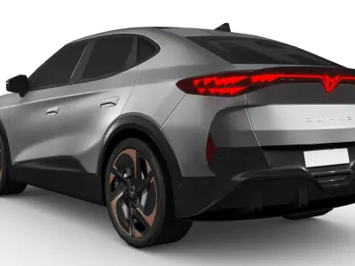 Cupra Tavascan 2024 Low-poly 3D model