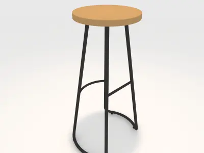 Bar Stool 5 3D model