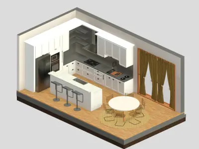 Revit project 58 3D model