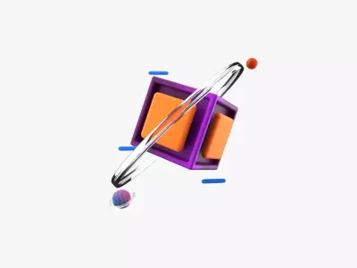 3 D Cube 3D model