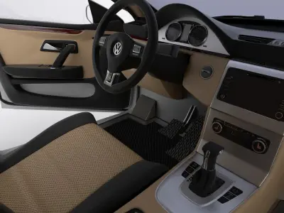 Volkswagen Passat CC 3D model