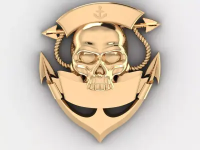 Skull 5 3D print model