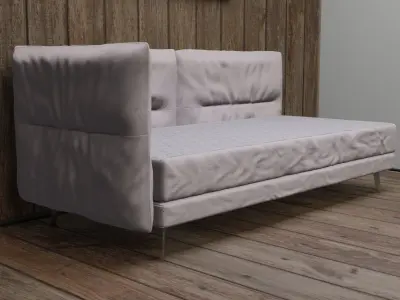 Modern Bed Free 3D model purchase
