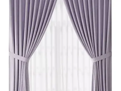 Curtains 07 3D model