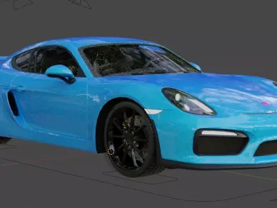 Porsche Cameron 3D model