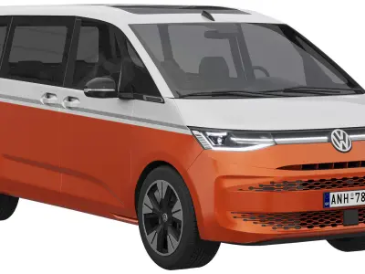 Volkswagen Multivan 2022 3D model