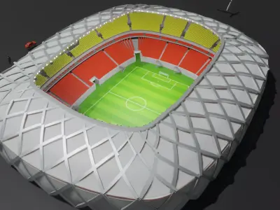 Stadium Soccer 3D model