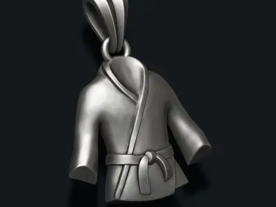 Kimono pendant 3D print model