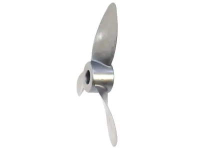 Marine propeller 02 3D model