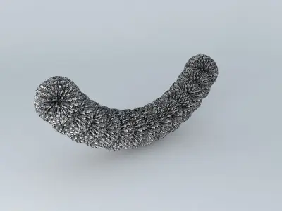 Tinsle banana Free 3D model