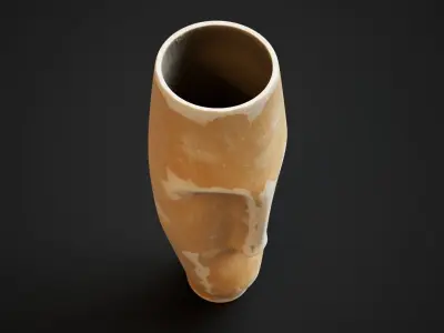 flower vase Low-poly 3D model purchase