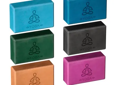 Color Blocks for Yoga 3D model