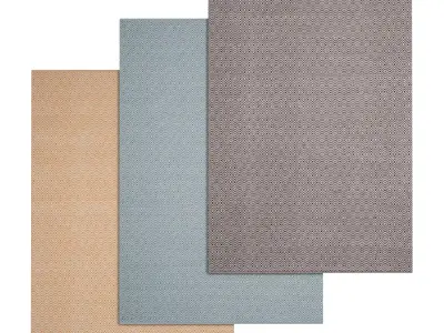 Rug Set 312 3D model