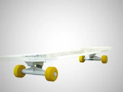 Skateboard design 3D model