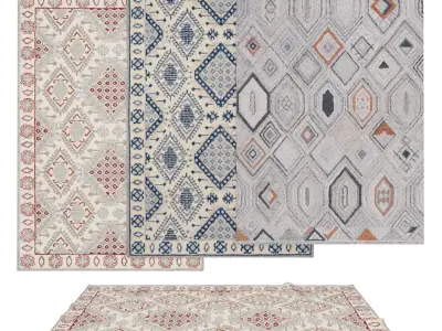 Rugs No 963 Low-poly 3D model