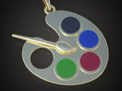 My Exclusive Pendant  3D 0092 printable model9 3D print model