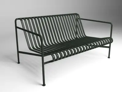 Palissade Lounge Sofa 3D model