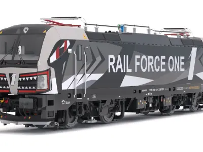 Siemens Vectron Rail Force One 3D model