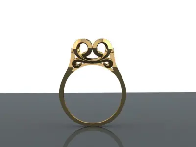 Dorica - Ring 3D print model