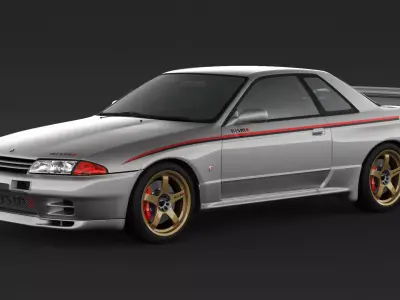 Nissan Skyline GT-R R32 nismo 3D model