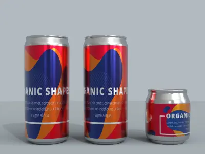 3D Soda Can High Quality Model 3D model