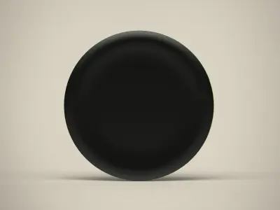 Cote d Ivoire Badge Low-poly 3D model