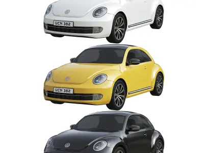 Volkswagen Beetle 3D model
