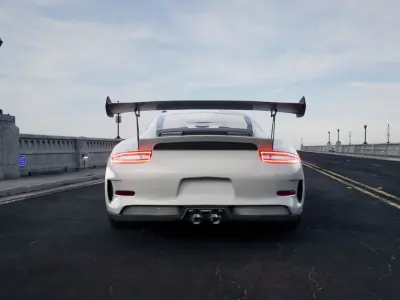 Porsche GT3 RS Low-poly 3D model