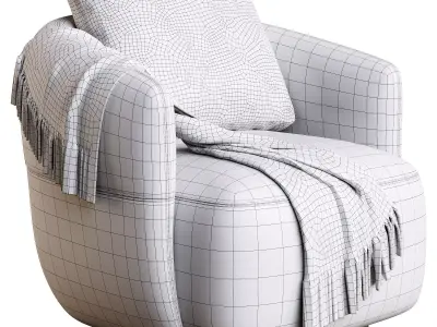 Alice Armchair 3D model purchase